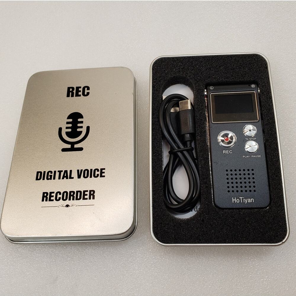 HoTiyan Digital Voice Recorder & MP3 Player (16GB)